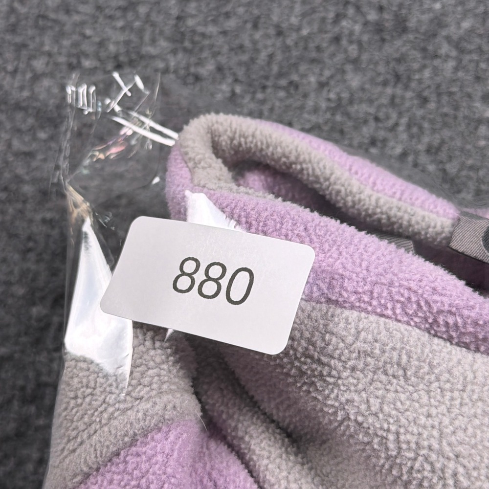 The North Face Fleece Jacket Womens Medium Purple Grey Full Zip Outdoor Layer - Picture 11 of 11